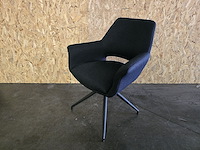 1x swivel stoel blauw - draaibare stoel - afbeelding 1 van  5
