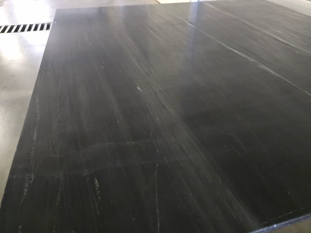1x tafel vierkant 90x90 met zwart marmeren blad (nieuw in doos) - afbeelding 4 van  8