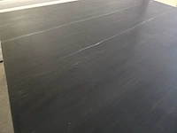 1x tafel vierkant 90x90 met zwart marmeren blad (nieuw in doos) - afbeelding 5 van  8