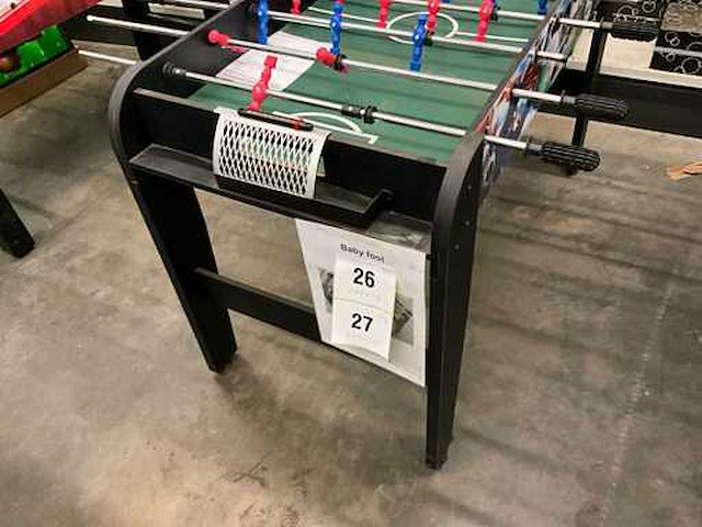 1x tafelvoetbalspel baby foot - afbeelding 2 van  7