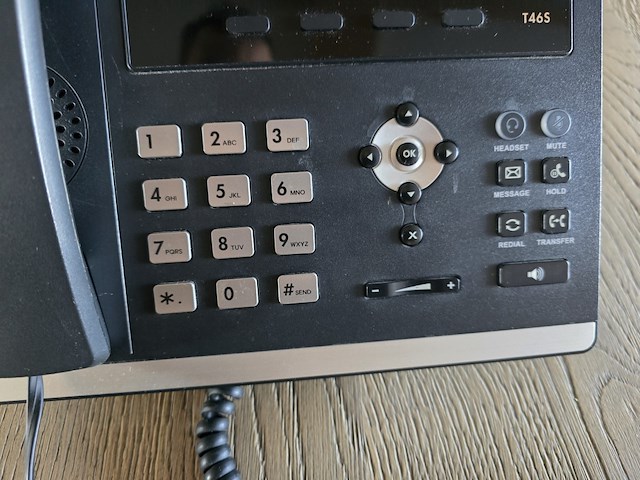 1x telefoon yealink t46s - afbeelding 3 van  5