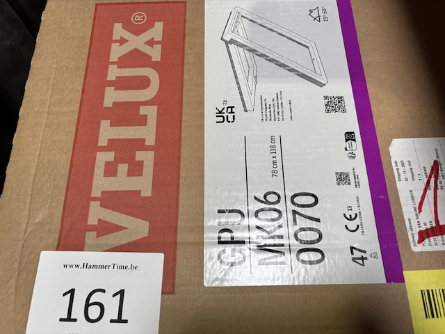 1x velux gpu mk06 0070 - afbeelding 1 van  1