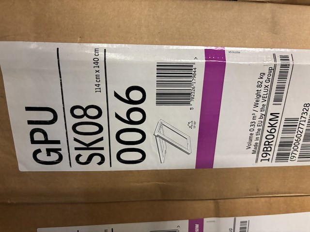 1x velux gpu sk08 0066 - afbeelding 1 van  1