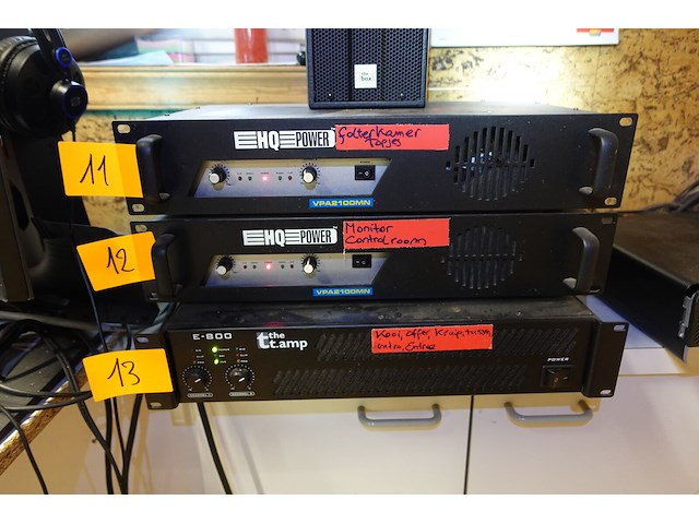 1x versterker hq power - afbeelding 1 van  2