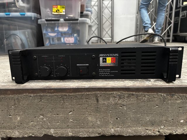 1x versterker jbsystems pa9600 - afbeelding 1 van  3