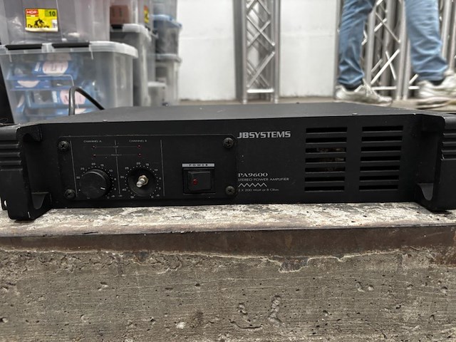 1x versterker jbsystems pa9600 - afbeelding 1 van  3