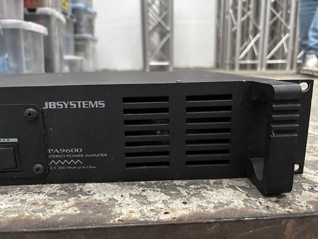 1x versterker jbsystems pa9600 - afbeelding 3 van  3