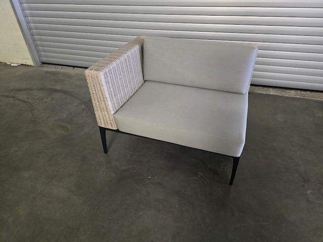 1x viro tuin hoekelement rattan 100x85 - afbeelding 1 van  8