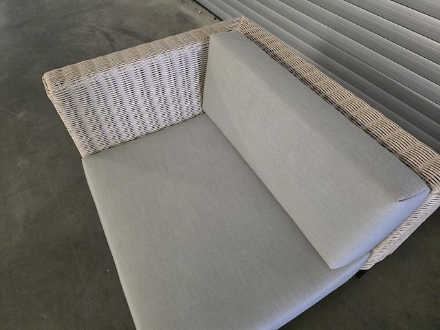 1x viro tuin hoekelement rattan 100x85 - afbeelding 3 van  8