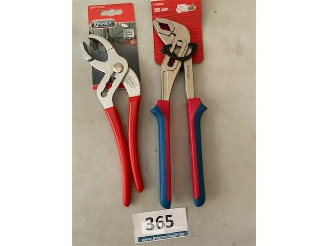 1x waterpomptang 250mm 1x sifontang 22,5 cm - afbeelding 3 van  3