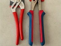 1x waterpomptang 250mm 1x sifontang 22,5 cm - afbeelding 1 van  3