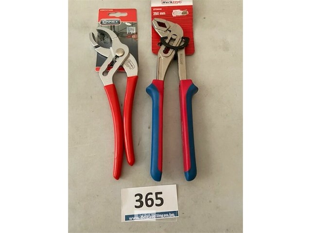 1x waterpomptang 250mm 1x sifontang 22,5 cm - afbeelding 1 van  3