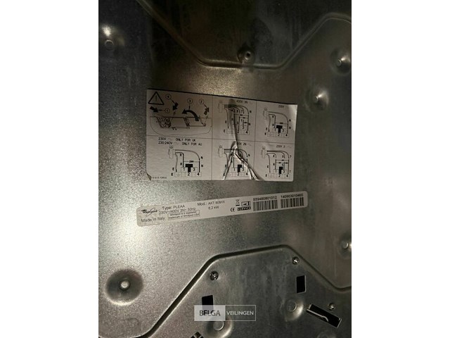 1x whirlpool inbouwkookplaat - afbeelding 2 van  3