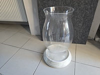 1x windlicht hoogte 50cm - afbeelding 1 van  4