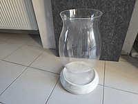 1x windlicht hoogte 50cm - afbeelding 1 van  4
