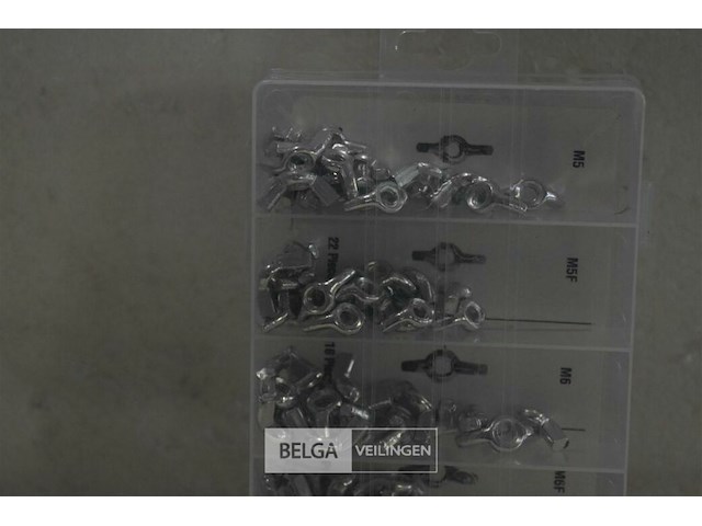 1x100pcs vleugelmoeren set - afbeelding 3 van  3