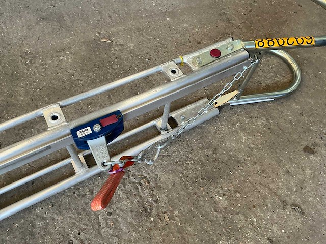 1x19 nok ladder met valblok - afbeelding 4 van  4