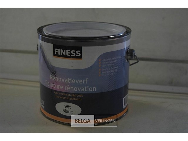 1x2,5l finess renovatieverf wit - afbeelding 1 van  3