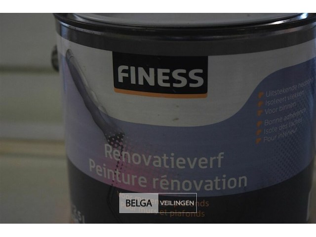1x2,5l finess renovatieverf wit - afbeelding 2 van  3