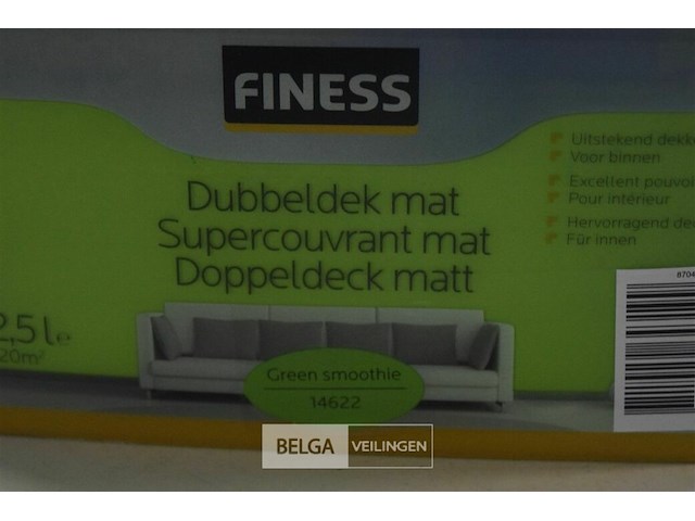 1x2,5lfinessdubbeldek green smoothie - afbeelding 2 van  3