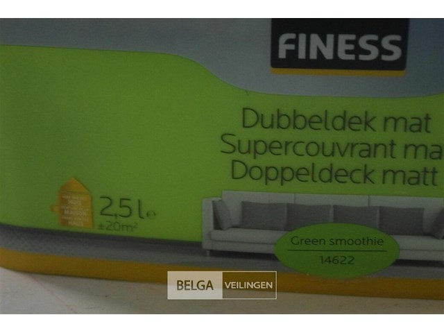 1x2,5lfinessdubbeldek green smoothie - afbeelding 3 van  3