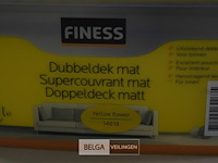 1x2,5lfinessdubbeldek yellow flower - afbeelding 2 van  3
