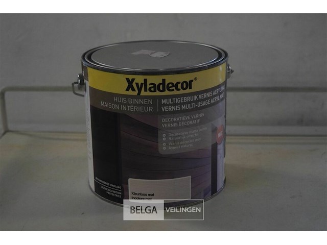 1x5l xyladecor binnenhuis multigebruik vernis kleurloos - afbeelding 1 van  4