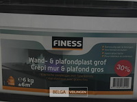 1x6kg finesswand en plafon grof sierpleister met fijne korrel - afbeelding 2 van  3
