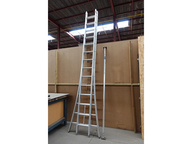 2- delige alu ladder - afbeelding 2 van  6