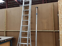 2- delige alu ladder - afbeelding 2 van  6