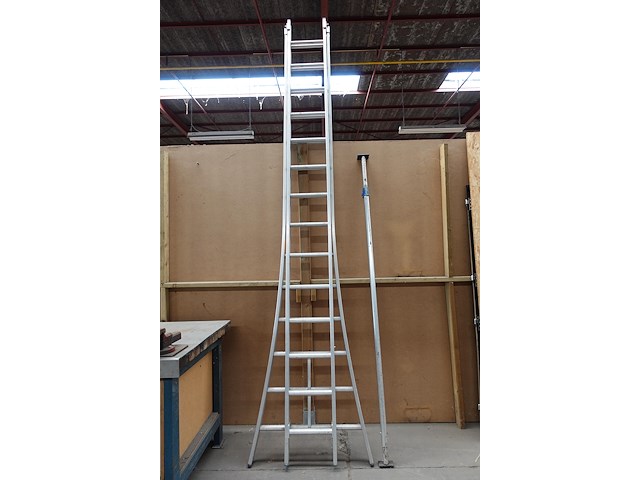 2- delige alu ladder - afbeelding 6 van  6