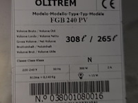 2- deurs vitrinekoelkast olitrem - afbeelding 4 van  4