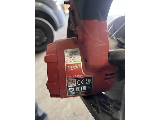 2 accu cirkelzagen milwaukee - afbeelding 5 van  5