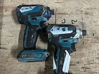2 accu slagschroevendraaiers makita - afbeelding 2 van  2
