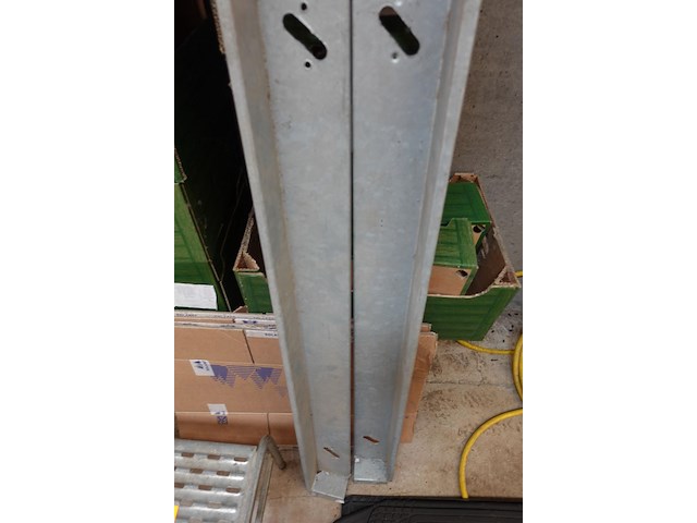 2 achterplaten voor bevestiging lichten aanhangwagen l. 1,25m - afbeelding 4 van  4