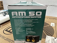 2 active studio monitors jbsystems am 50 - afbeelding 2 van  2