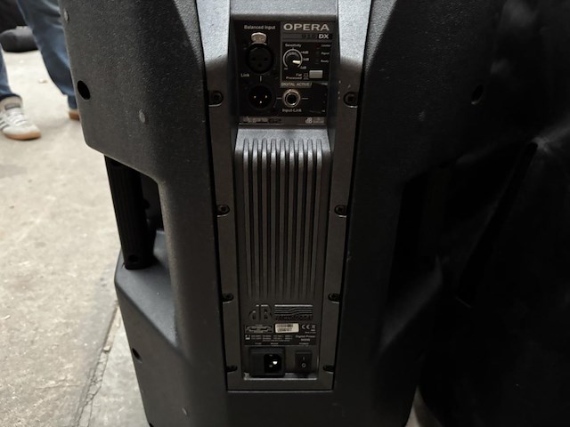 2 active topkasten opera dx915 db technologies - afbeelding 4 van  4