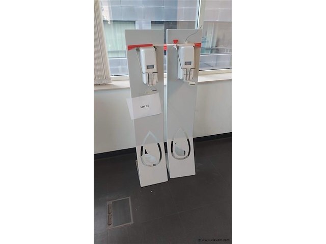 2 alcoholgel dispensers - afbeelding 1 van  1