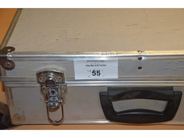 2 alu koffers met koelvloeistof koelkast en digitale weegschaal (b425) - afbeelding 2 van  7