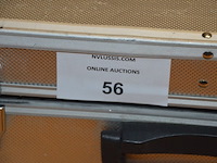 2 alu koffers met koelvloeistof koelkast en digitale weegschaal (b425) - afbeelding 2 van  7