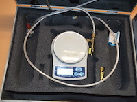 2 alu koffers met koelvloeistof koelkast en digitale weegschaal (b425) - afbeelding 4 van  7