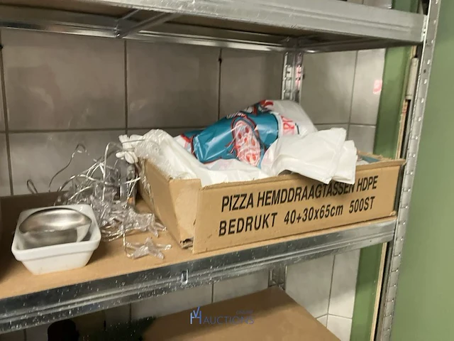2 alu opbergrekken met inhoud - afbeelding 7 van  9