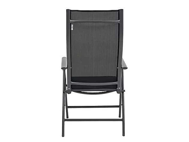 2 aluminium klapstoelen, ergonomisch gevormd, verstelbaar in 7 posities, dragen tot 120 kg - donkerrood/mat - afbeelding 5 van  7