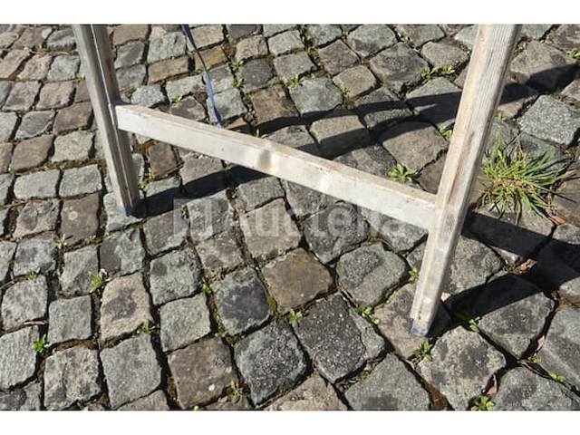 2 aluminium ladders met 5 treden - afbeelding 1 van  9