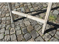 2 aluminium ladders met 5 treden - afbeelding 1 van  9