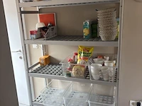 2 aluminium opbergrekken - afbeelding 4 van  12