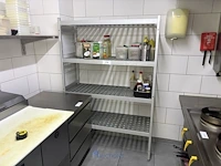 2 aluminium opbergrekken