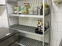 2 aluminium opbergrekken - afbeelding 5 van  12