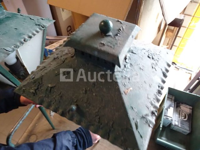 2 antieke vintage wandvloerlampen - afbeelding 3 van  7