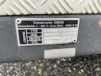 2-assige aanhangwagen dede (1998 / de 220 598), met dieselmotor aangedreven pomp - afbeelding 3 van  32